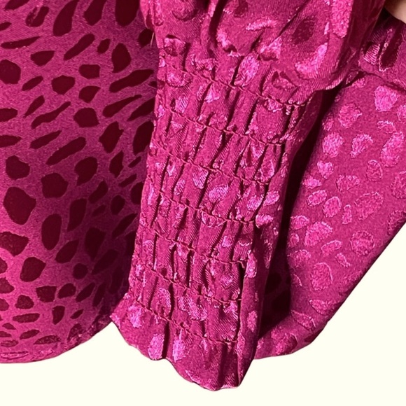 Chenault Vibrant Magenta Blouse - Picture 8 of 13